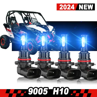 For Can-Am Outlander Renegade Commander 1000 500 800R LED Headlights 8000k • $29.99