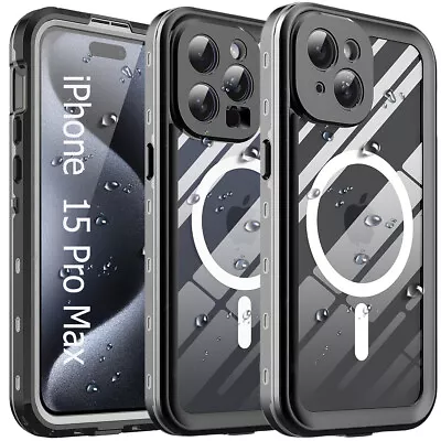 Waterproof Shockproof Heavy Duty Tough Hard Case Cover For IPhone 15 Pro Max 7 8 • $19.99