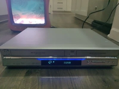 $64.88 • Buy JVC DR-MV5SU Hi-FI DVD VCR VHS Combo Recorder Player Disc Plays As Is No Remote