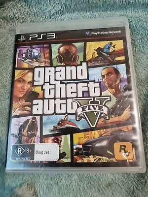 Grand Theft Auto V Ps3 PlayStation 3 2013 Complete With Manual And Map • $9.95