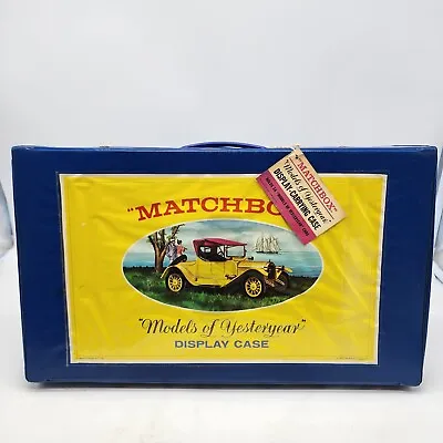 Matchbox  Models Of Yesteryear  DISPLAY CASE For 16 Cars 1969 New Old Stock • $59.95