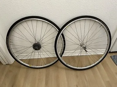 White Industries H3/H2 Mavic Open Pro Wheelset 32H Campy 11-25 Polished Hubs • $345