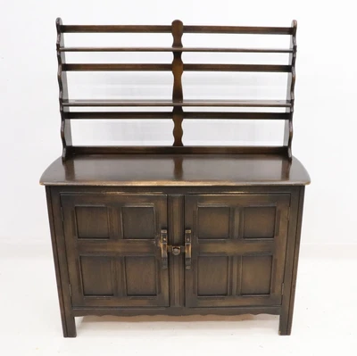 £327 • Buy Vintage Retro Ercol Welsh Dresser Plate Rack Top Rustic FREE UK Delivery