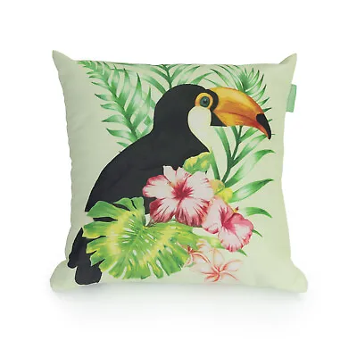 Toucan Paisley Print Design 18  Garden Scatter Cushion Cover Set Water Resistant • £9.97