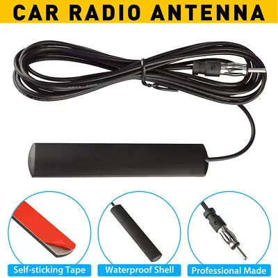 Car AM FM Radio Antenna Glass Internal Mount WindScreen Amplified Aerial 300cm • £9.99