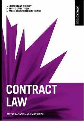 Law Express: Contract Law By Fafinski Stefan Paperback Book The Cheap Fast Free • £14.99