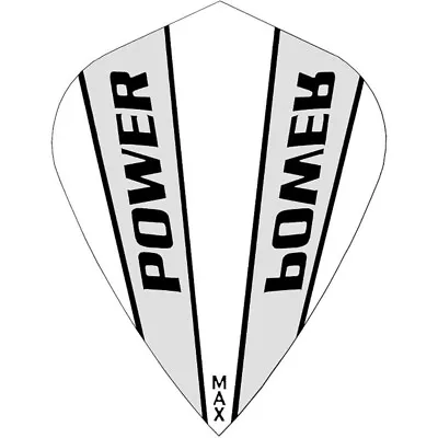 £3.47 • Buy 6 Dart Flights McCoy MAX POWER, Kite, White, 150 Micron