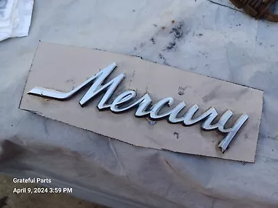 1966 Mercury Commuter Station Wagon Tailgate Emblem • $25