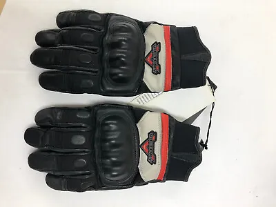 Black Victory Motorcycle Classic Gloves Women Large L P/N 286322506 NEW OEM • $54.99