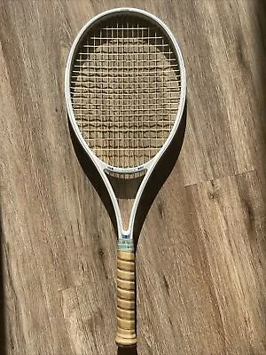 Vintage Ceramic Pro Kennex Silver Ace 90 Ceramic Tennis Racquet 4 1/2 With Case • $25.01