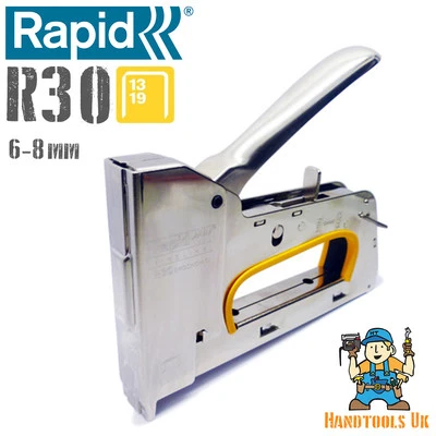 £71.08 • Buy Rapid R30 Stapler / Staple Gun - Long Nose Upholstery Tacker 13 Series Ergonomic