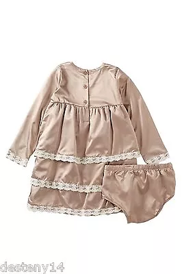 Wendy Bellissimo Party Dress 2-Pc Set 24 Months Cocoa Portraits Special Occasion • $12.08