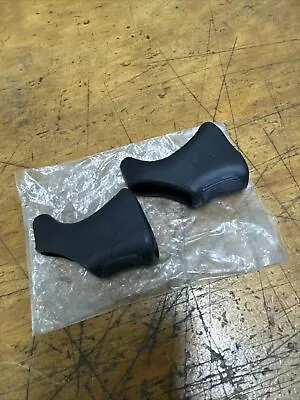 NOS Vintage Campagnolo Brake Lever Hoods Black  • $50.99