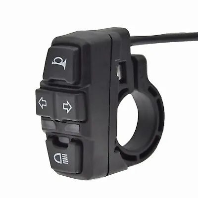 Motorcycle Handlebar Horn Button Turn Signal Fog Light ON/OFF Controller Switch • $13.40