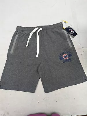 NWT Chicago Cubs MLB Gym Shorts Men's Size Med. Grey 7  Inseam  AM21 • $12.95