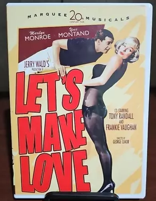 Let's Make Love (DVD) - Marilyn Monroe Yves Montand Tony Randall • $3.95