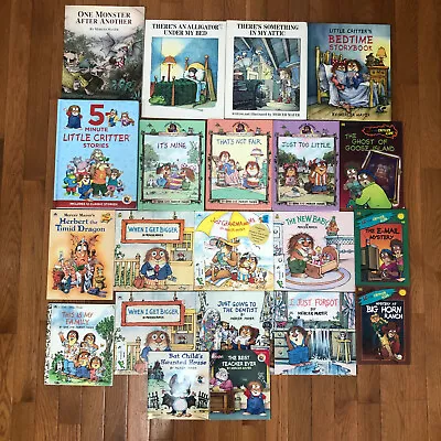 Lot Of 21 Little Critter's Picture Books By Mercer Mayer Critter Kids • $24.49