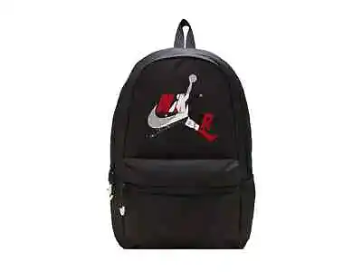 New Nike Air Jordan Jumpman Classics Backpack - Black/Gym Red BRED AJ11 Laptop • $27.30