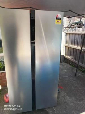 $400 • Buy Kogan 532L Stainless Steel Fridge