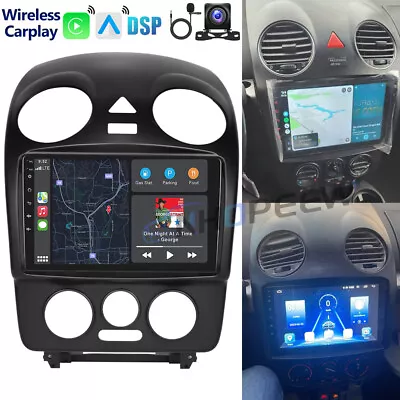 64GB Android 13 Apple Carplay Car GPS NAVI Radio Stereo For VW Beetle 2004-2010 • $149.99