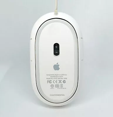 Apple G5 A1152 White Wired Powerful Mouse Laser USB PC Macbook Mac Windows • $17.48