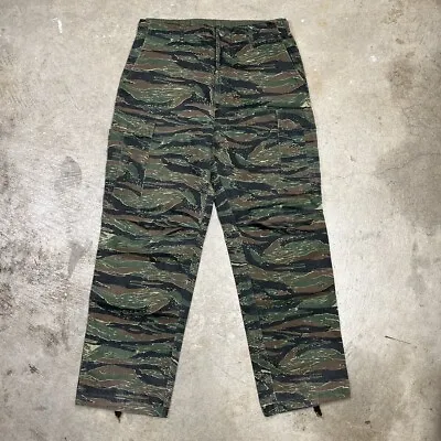 Vintage Gung Ho Military Cargo Pants Tiger Camo • $60