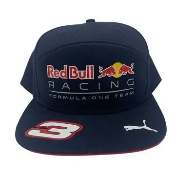 F1 2016 Champioship Team Daniel Ricciardo Puma Redbull Racing Flat Brim Cap • $31.42