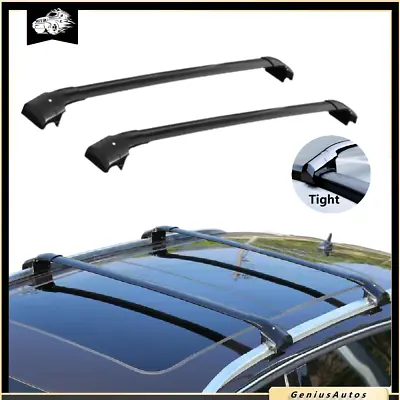 Cross Bars Roof Rail Racks Chrome Fits For Nissan Pathfinder 2013-2020 • $302.01