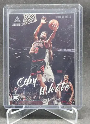 2019-20 Panini NBA Chronicles Luminance RC Coby White Chicago Bulls #145 • $1.33