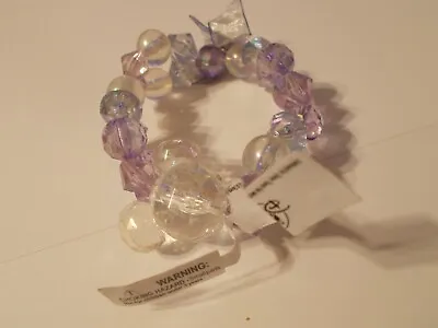 Disney Parks WDW 50th Anniversary Mickey Mouse Icon Beaded Stretchy Bracelet • $17.99