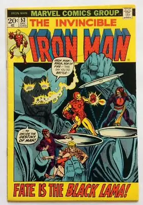 Iron Man #53. Marvel 1971. FN Condition Bronze Age Classic. • $43.56