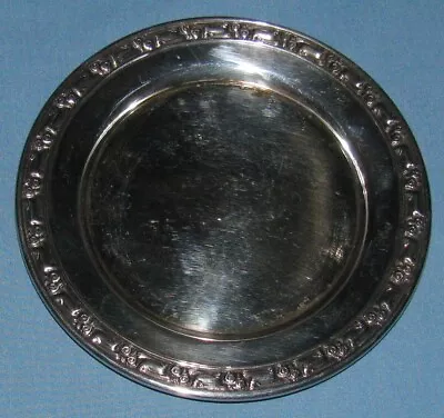 Vintage Oneida Silversmiths Silver Plated 6  Dia. Plate • $2.25