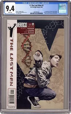 Y The Last Man #1 CGC 9.4 2002 3897855001 • $155