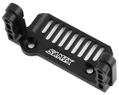 SCX-6 Aluminum 2-Speed Transmission Servo Mount (Black) Samix SAMSCX66077BK • $26.99