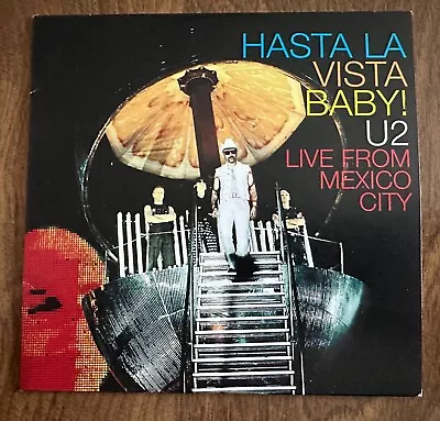 U2 Hasta La Vista Baby! Live From Mexico City - Propaganda Fan Club Cd • $203.36