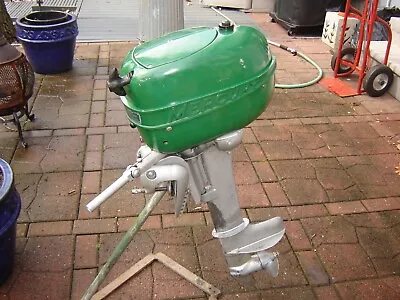 Vintage 1950 Kiekhaefer Mercury Rocket 7.5 Hp Outboard Motor Ke-4 Runs Fresh H2o • $799.99