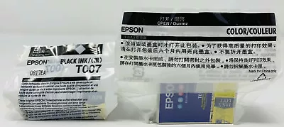 £44.33 • Buy Epson T007 +T008 Original Black + Colour Stylus Photo 790/ 870/ 875DC/890/