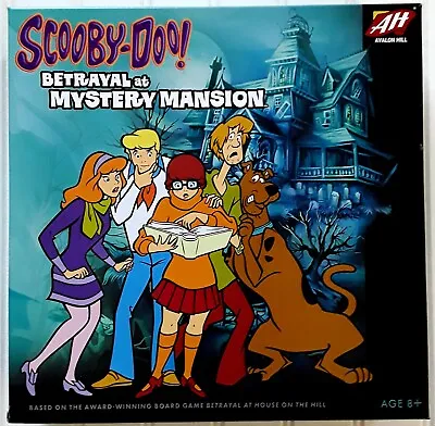 Avalon Hill Scooby Doo Betrayal At Mystery Mansion Board Game Used 2020 • $7