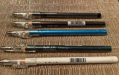 £8.99 • Buy MUA Assorted Eye Liner Bundle X5 - Black Brown Turquoise Green White NEW&SEALED