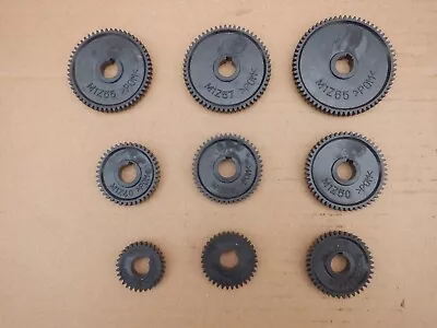 9 CHESTER CONQUEST LATHE CHANGE GEARS 30t - 65t • £30