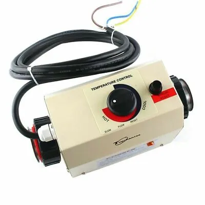 220V 3KW Electric Water Heater Swimming Pool Thermostat SPA Hot Tub Heating Tool • $131.59