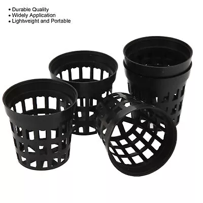 L 10pcs Aquatic Net Cups Aquatic Plastic Garden Fish Tank Planting Basket Fo Zz1 • $13.98