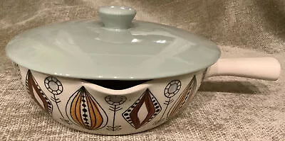 Egersund Flint Norway Kongo Covered Serving Dish With Handle 1960’s Vintage • £18