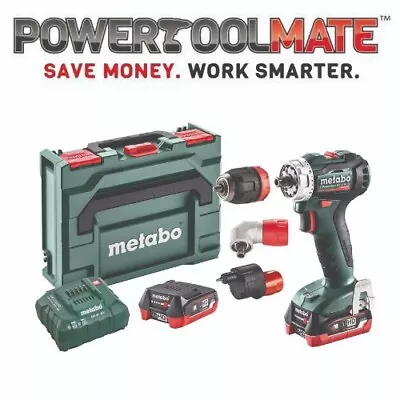 Metabo UK601039801 2x4Ah 12v LiHD PowerMaxx Pro Pack Brushless Drill/Driver Kit • £228.99