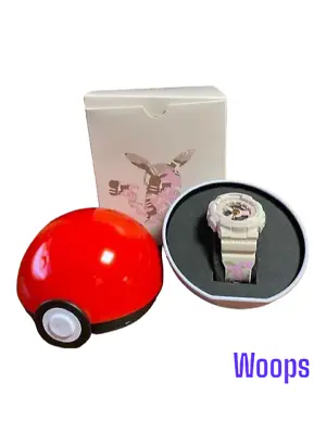 Casio Baby-G Pokemon Pikachu Watch Ladies Pink Limited BA-110PKC-4AJR • $162.62