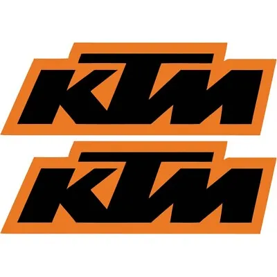 Ktm X2 Stickers/decals For Motorbikes And Helmets 85mm X 30mm • £3.29