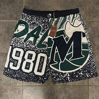 Mitchell & Ness Dallas Mavericks Jumbotron Sublimated Shorts Men's Size 3XB • $46.99