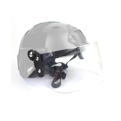 Flip Up Face Shield Transparent Windproof Lens Mask For Mich/ FAST Helmet • $18.17