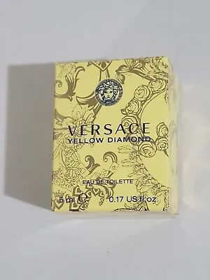 Versace Yellow DiamondMini Perfume 0.17 US Fl Oz / 5 Ml • $11.50