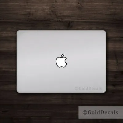 Apple Outline - Mac Apple Logo Laptop Vinyl Decal Sticker Macbook Decal Bold • $4